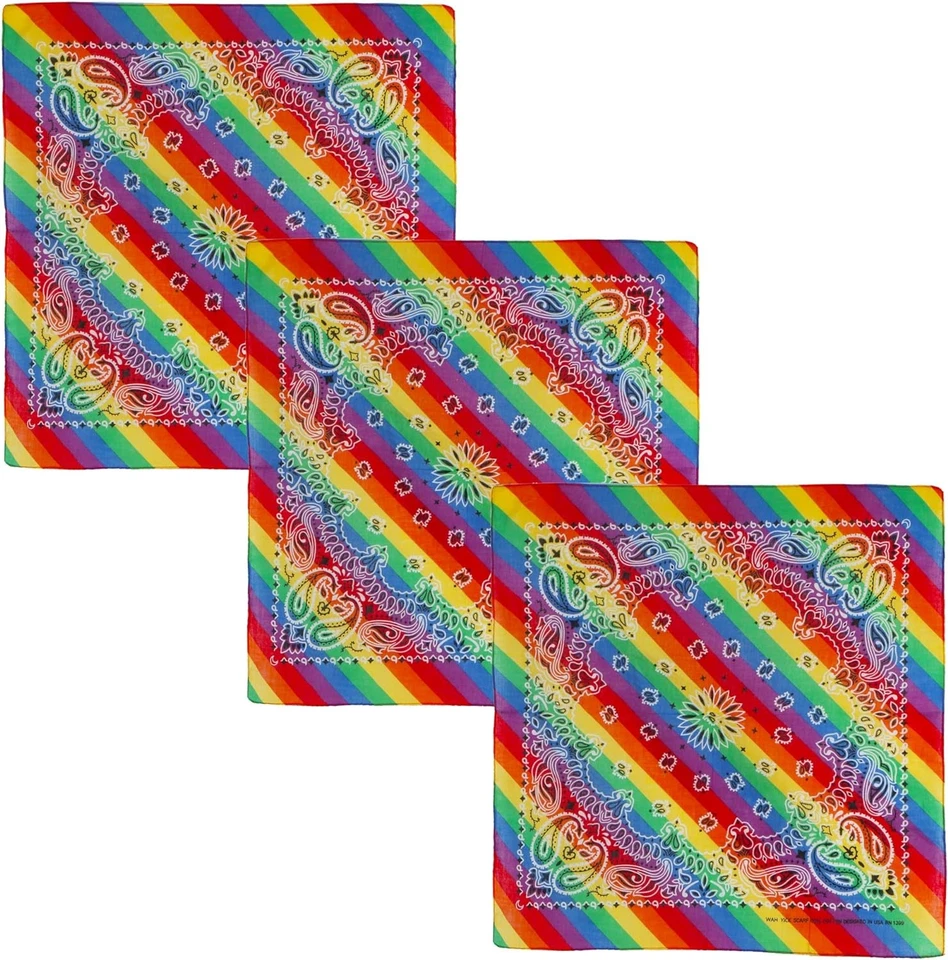 Motique Accessories Set of 3 Jumbo Bandanas - Image 1 of 1