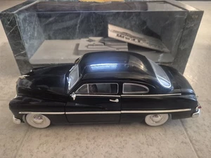 1949 Mercury Coupe American MUSCLE COUPE 1:18 DIE CAST BLACK - Picture 1 of 8