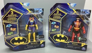 Batman - Batgirl & Robin 3,75” Figuras 2021 Spin Master DC Comics - Nuevo - Imagen 1 de 14