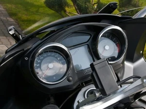For BMW K 1300 GT 09-12 Polished aluminum rings for the instrument cluster x2 - Picture 1 of 10