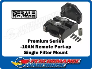 Derale Premium -10an Port-up Single Filter Mount 13/16"-16 Filter Threads 35728 - Bild 1 von 2