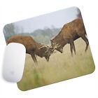 UK Seller Anti-Slip Gamimg Mouse Pad Mat PC Laptop Stags Brown Green Grass