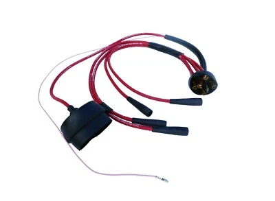 Комплект проводов зажигания кабель Alfa Romeo 105/115 SPIDER Giulia Gt Bertone Gtv красный - Изображение 1 из 4