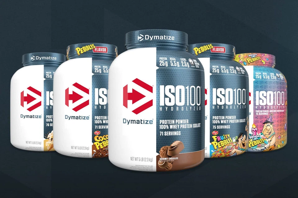 DYMATIZE ISO100® Hydrolyzed Protein Powder 100% Whey Protein Isolate 5 lb - Image 1 of 1