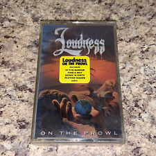 SEALED Loudness On The Prowl Cassette Tape 1991 Heavy Metal Rare Atlantic Record