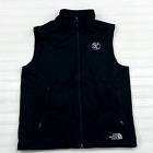The North Face Windwall Black Full Zip Collared Sleeveless Vest Adult Size M