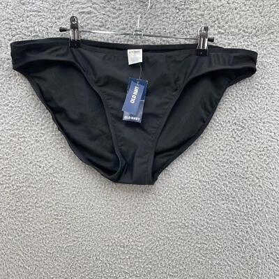 Sexy bikini clásico de tiro bajo negro extra grande de playa para mujer azul marino antiguo Foto 1 de 4