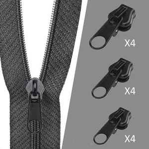 12x Zipper Sliders Replacement Zip Pullers Clothes Zipper - Picture 1 of 6