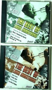 2 CD's THE BEST OF LOUIS ARMSTRONG - CD 1+2 mit insgesamt 26 Songs TOP-neuwertig - Bild 1 von 3