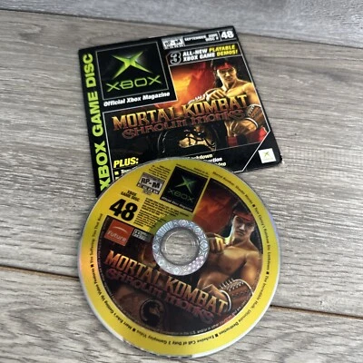Official XBOX Magazine #48 Mortal Kombat Shaolin Monks Demo - Image 1 of 4