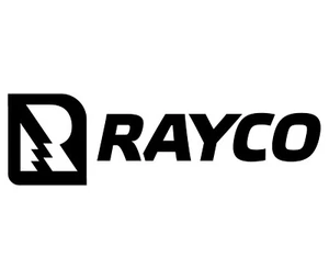 Rayco Vinyl Decal 18” Sticker (Set of 2) Black Wood Chipper Equipment Loader - Picture 1 of 1