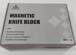 Magnetischer Messerhalter Küchenbesteckständer & Aufbewahrungsständer Holz Küche - Bild 1 von 12
