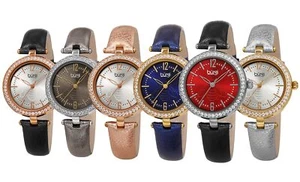 Reloj para mujer Burgi BUR235 cuarzo cristales abeja miel correa cuero brillante - Imagen 1 de 17
