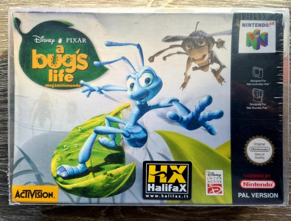 A Bug's Life - Nintendo N64 64 - PAL sealed seal new VGA UKG WATA CGC RGS Pixel - Image 1 of 4