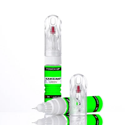 XTREMEAUTO PER KAWASAKI 777 VERDE LIME RITOCCO VERNICE PENNELLO PER RIPARAZIONE GRAFFI SCHEGGIATURE ECC