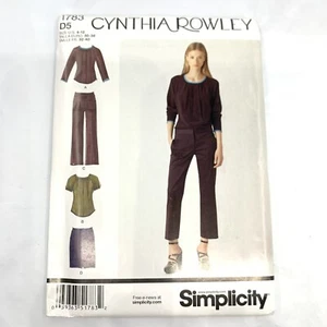 Womens Misses Tops Pants Skirts Sewing Pattern Simplicity 1783 Size D5 4-12 - Picture 1 of 2