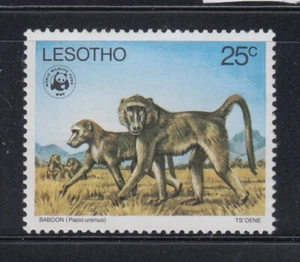 Lesotho 1977 WWF Baboons Sc 232 Mint never hinged - Picture 1 of 1