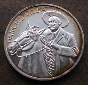Zaldi2010 - Mexico. 2 oz Pancho Villa. Silver - Picture 1 of 2