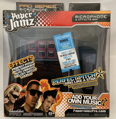 Wowee Pro Series Paper Jamz Microphone And Effects Amp NEW Sealed - Image 1 of 3