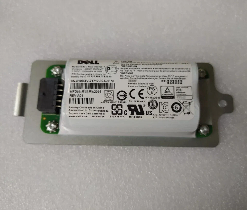1PC New Dell 10DXV 0KVY4F 0FK6YW PS4210 PS6210 PS6610 Smart Battery 010DXV - Image 1 of 3