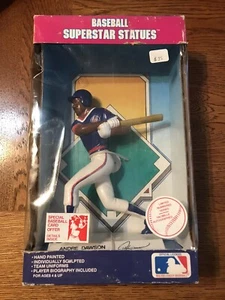 ESTATUA DE SUPERESTRELLA Vintage Pintada a Mano ANDRE DAWSON Chicago Cubs Sin usar y sin usar - Imagen 1 de 3