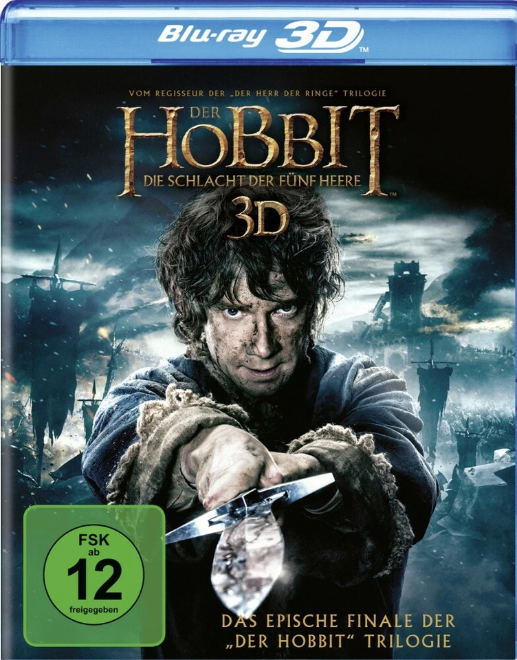 GW00d2 Der Hobbit: Die Schlacht der fünf Heere Blu Ray 3D - Bild 1 von 1