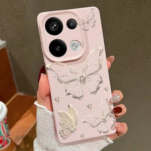 For Xiaomi 13T Redmi Note 14 13 12 11 Pro Butterfly Soft Shockproof Case Cover - Picture 1 of 26
