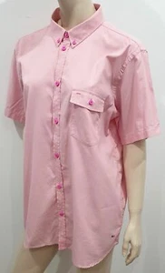 Camisa manga corta MARC BY MARC JACOBS ropa de hombre rosa algodón calce encogido XL - Imagen 1 de 9