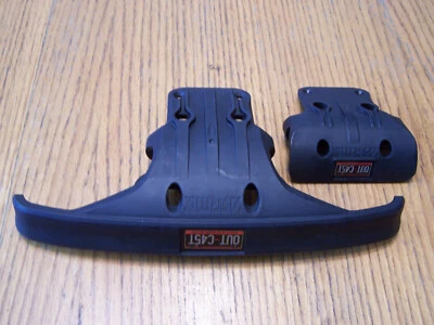 Arrma Outcast 1/5 8s BLX EXB Front Bumper with Spring Rear Bumper Skid Plates - Image 1 of 3