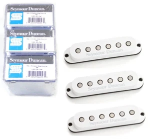 Seymour Duncan SSL-5 Custom Staggered Pickup Cal Set for Strat, White D - Picture 1 of 3