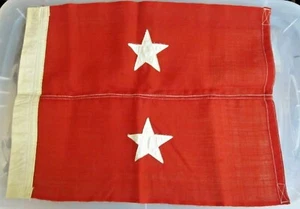 Id'd 2 Star ARMY MAJOR GENERAL Flag to USMC Maj. Gen. Fred. S. Robillard - Picture 1 of 7