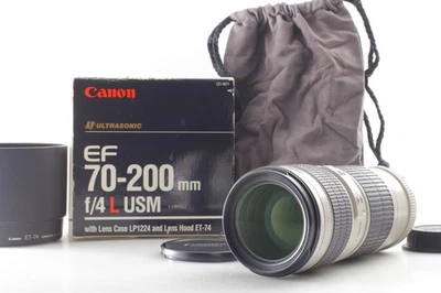 [Top MINT in Box] Canon EF 70-200mm f/4 L USM Zoom AF Lens EF Mount From JAPAN - image 1 of 4