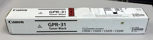 Canon Genuine GPR-31 Black Toner 2790B003 Original OEM IR C5030 C5035 - Sealed - Picture 1 of 6