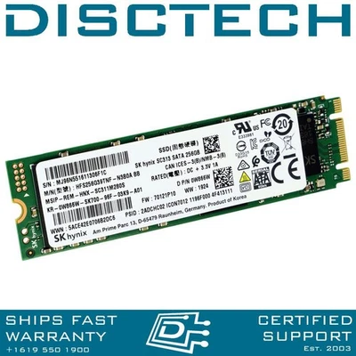 Dell W866W / SK Hynix SC313 HFS256G39TNF-N3B0A 256GB M.2 2280 6Gbps MLC SATA SSD - Image 1 of 3