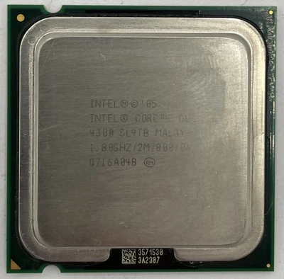 Intel Core 2 Duo E4300 Desktop CPU Processor- SL9TB - Image 1 of 2