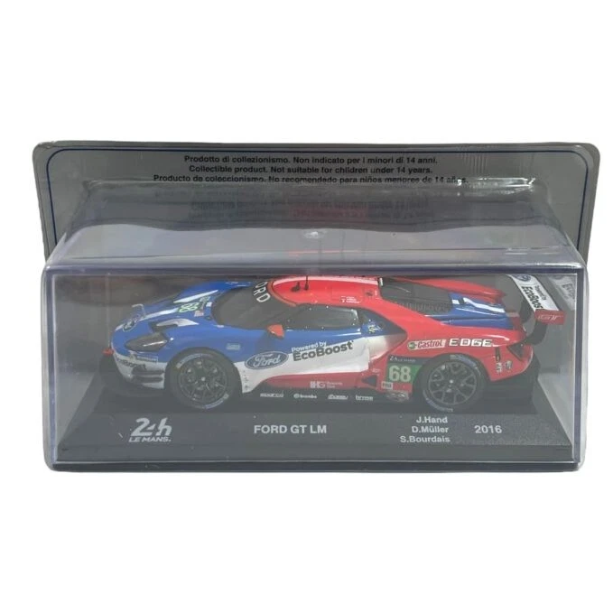Modellino Auto Ex Magazine 1/43 Ford GT LM #68 Le Mans 2016 - Immagine 1 di 1