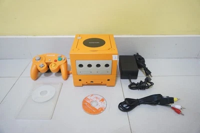 Nintendo Gamecube + Gameboy Player - Orange Spice - Très bon état - 30R - Photo 1/4