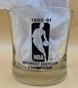 Vaso de beber de colección 1980-1981 San Antonio Spurs Midwest Division Champions, usado en excelente estado - Imagen 1 de 12