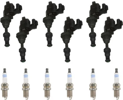 For Nissan 300ZX 3.0L Turbo 1990-1996 Direct Ignition Coils & Spark Plugs - Image 1 of 4