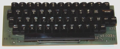 ¡TECLADO DE COMPUTADORA KTC ASCII DE COLECCIÓN! XOFF/WRU/CINTA/CAMPANA/FROTAR/AQUÍ ESTÁ/+++ TECLAS Foto 1 de 4