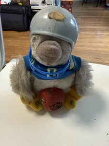 Vintage 1983 NFL Huddles Seattle Seahawks Stofftier Plüsch Maskottchen 8 Zoll Tudor Games - Bild 1 von 6