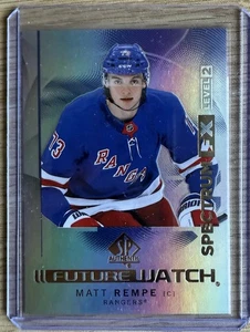 2024-25 SP Authentic - Matt Rempe - Spectrum FX Future Watch (Unscratched) - Picture 1 of 2