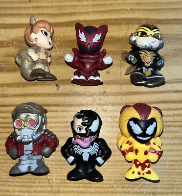 Funko Marvel BattleWorld Figure Series 4 Rise Of The Symbiotes Bundle Rare Venom - Image 1 of 4