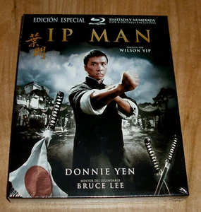 IP MAN (Yip Man) EDICION LIMITADA NUMERADA BLU-RAY+8 POSTALES NUEVO A-B-C - Imagen 1 de 5