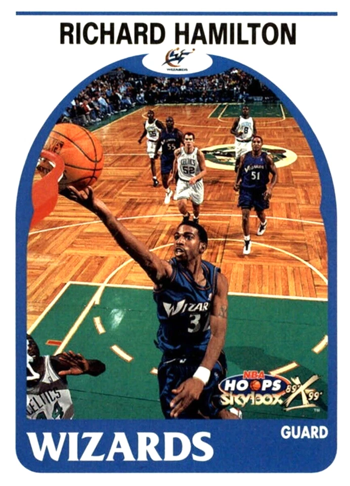 1999-00 Aros Década #15 Richard Hamilton RC Washington Wizards Foto 1 de 1