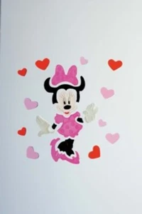 Disney Minnie Mouse GelGems Window Clings Large Bags - Picture 1 of 1