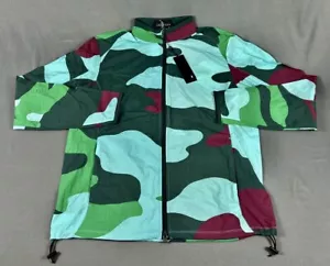 NEW Mens $200 GREYSON Golf Camoscape Trailwolf Nylon Jacket Skystone XXL - Picture 1 of 6
