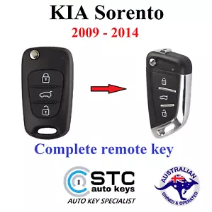 Remote Flip Key FOB for Kia Sorento 2009 2010 2011 2012 2013 2014 - Picture 1 of 11