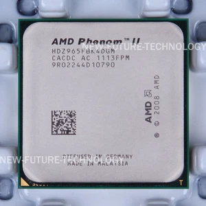 AMD Phenom II X4 965 (HDZ965FBK4DGM) 3.4 GHz Socket AM3 CPU 2000 MHz 125W - Picture 1 of 1