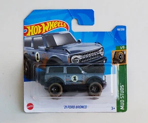 Hot Wheels - '21 Ford Bronco - Mud Studs - 2023 - Foto 1 di 1